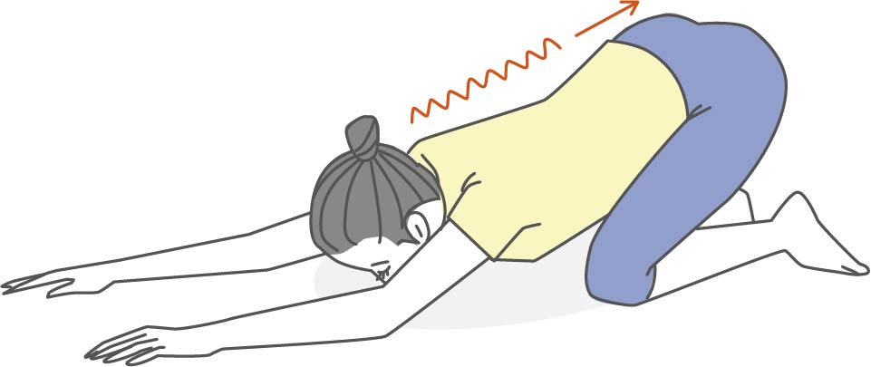 腕のばし