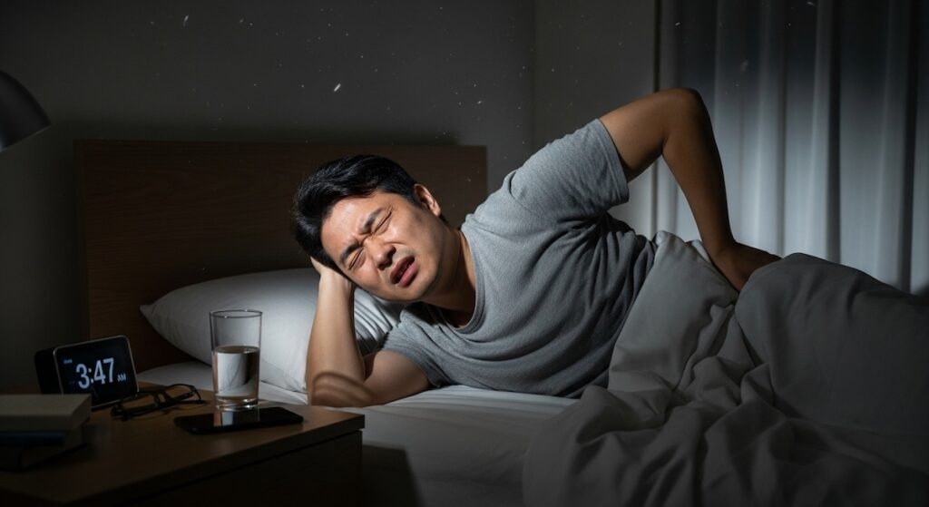 夜中の腰痛