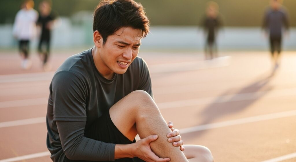 運動中の足の痛み
