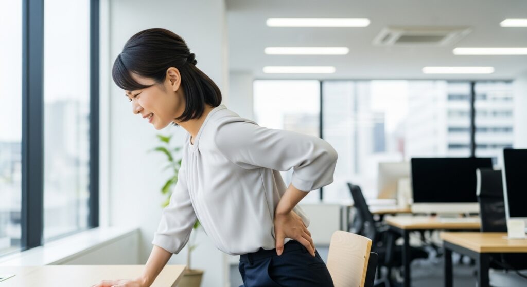 立ち上がり時お尻の痛み